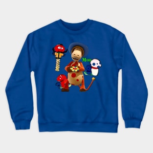 Ermintrude & Zebedee 2 magic roundabout Crewneck Sweatshirt